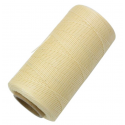 Bobine de Fil Nylon Tressé Ciré Beige 260 mètres
