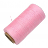 Bobine de Fil Nylon Tressé Ciré Rose 260 mètres