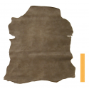 Peau Entière Cuir de Chèvre Gris/Marron Marbré