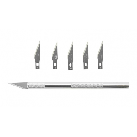 Scalpel - Couteau d'art - manche aluminium