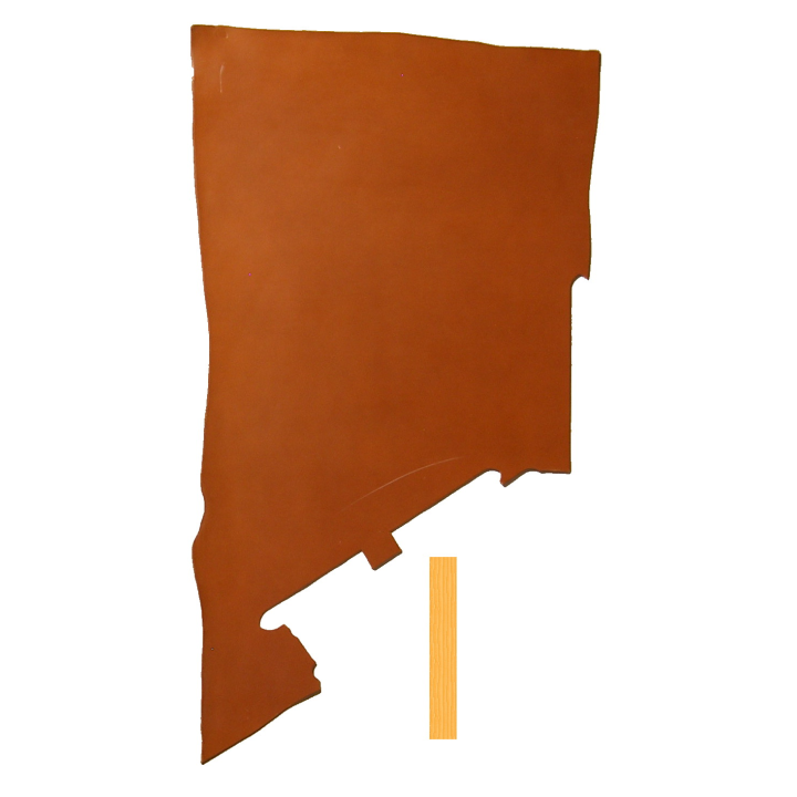 Peau de Vachette Tannage Végétal Whisky