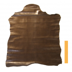 Peau Cuir de Chèvre Bronze 