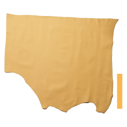Peau Cuir Vachette Marron Caramel