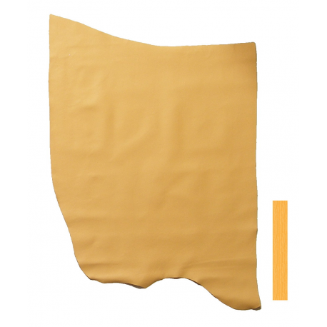 Peau Cuir Vachette Marron Caramel