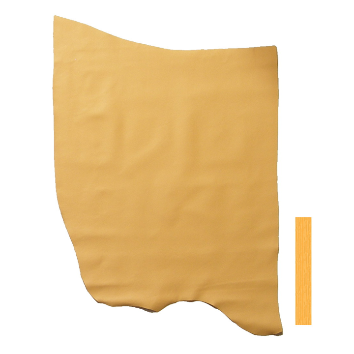 Peau Cuir Vachette Marron Caramel