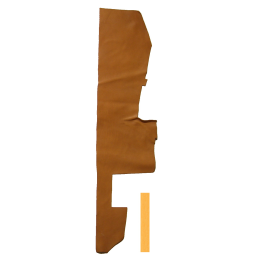 Veau Grainée Marron Gold Tannerie HAAS