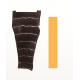 Peau Crocodile Marron Très Sombre