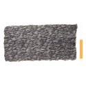 Nappette de lapin imprimé Gris et Noir