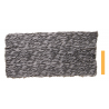 Nappette de lapin imprimé Gris et Noir