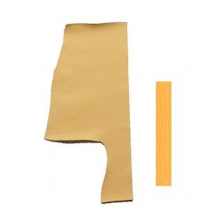 Peau Cuir Vachette Beige Marron