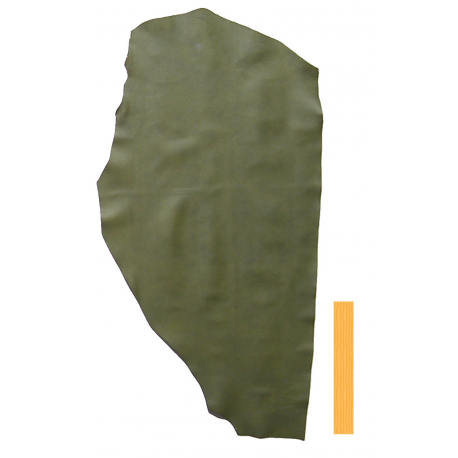 Peau Vachette Vert Kaki