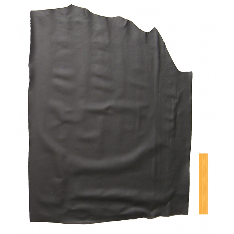 Peau Vachette Gris Anthracite Sombre