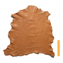 Peau Chèvre Tannage Végétal Marron Naturel 3ème choix