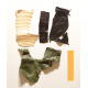 Lot chutes de cuir de Crocodile Multi-couleurs