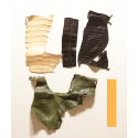 Lot chutes de cuir de Crocodile Multi-couleurs