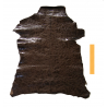 Peau de chèvre Marron Chocolat Marbré Vintage