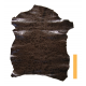 Peau de chèvre Marron Chocolat Marbré Vintage