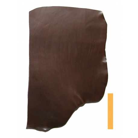 Vachette Tannage Végétal 3,2mm Marron Chocolat