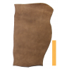 Vachette Tannage Végétal 3,2mm Havanne velours