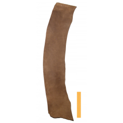 Vachette Tannage Végétal 3,2mm Havanne velours