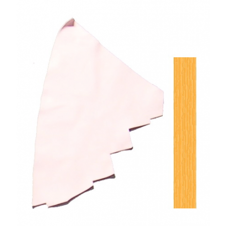 Peau Veau Lisse Rose Sakura Tannerie Pomari