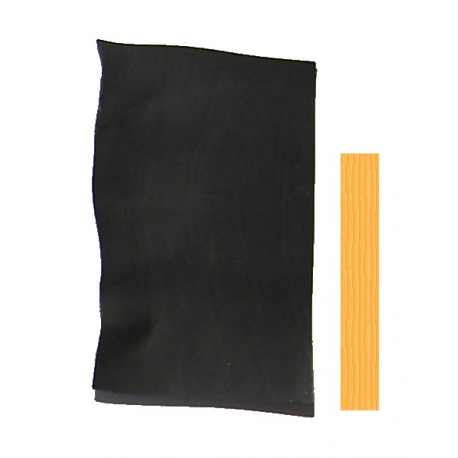 Vachette Noir Tannage Végétal 2,8mm
