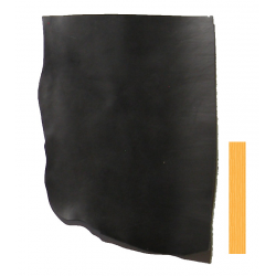 Vachette Noir Tannage Végétal 3,2mm