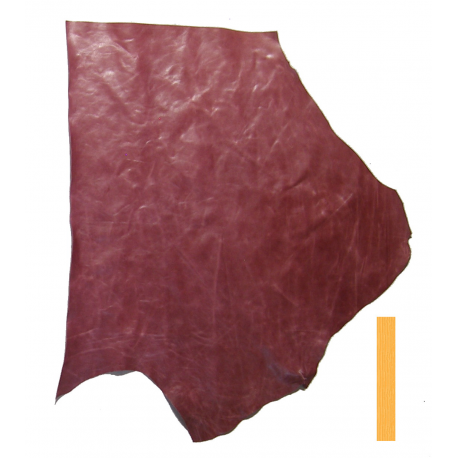 Peau Veau Vieux Violet Marbré