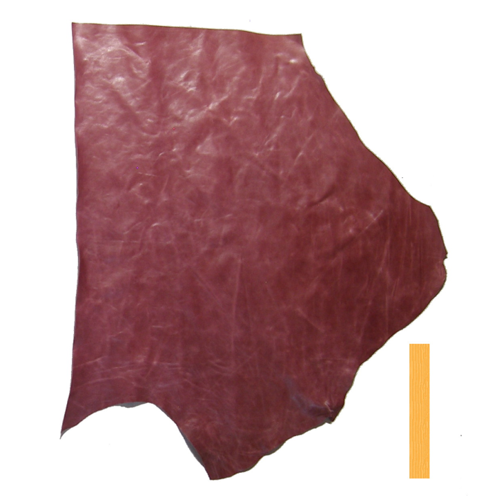 Peau Veau Vieux Violet Marbré