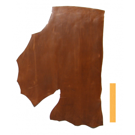 Peau Veau Marron N°9