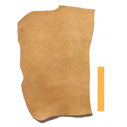 Vachette Tannage Végétal Velours Marron Clair