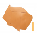 1Kg Grandes Chutes Vachette Tannage Végétal  Marron