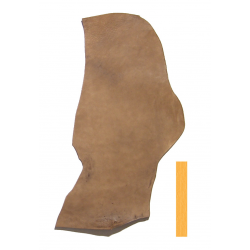 Collet de Vachette Poncé Marron Vintage Tannage Végétal
