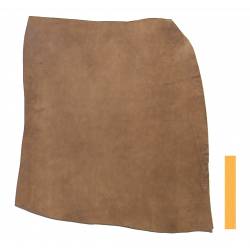 Collet de Vachette Poncé Marron Vintage Tannage Végétal
