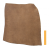Collet de Vachette Poncé Marron Vintage Tannage Végétal