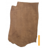 Collet de Vachette Poncé Marron Vintage Tannage Végétal