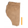 Collet de Vachette Tannage Marron Velours