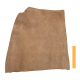 Collet de Vachette Tannage Marron Velours