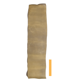 Collet de Vachette Tannage Végétal Vert Kaki