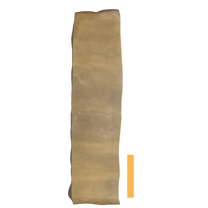 Collet de Vachette Tannage Végétal Vert Kaki