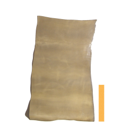 Collet de Vachette Tannage Végétal Vert Kaki