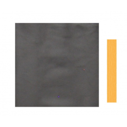 Peau de Vachette 3,5m² Gris Anthracite