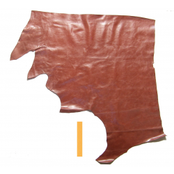 Peau Veau Bordeaux Marbré