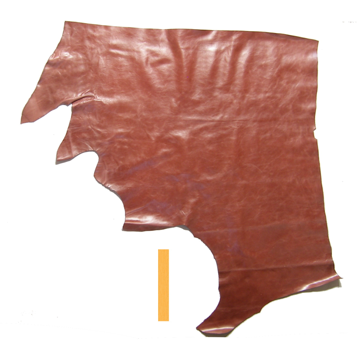 Peau Veau Bordeaux Marbré