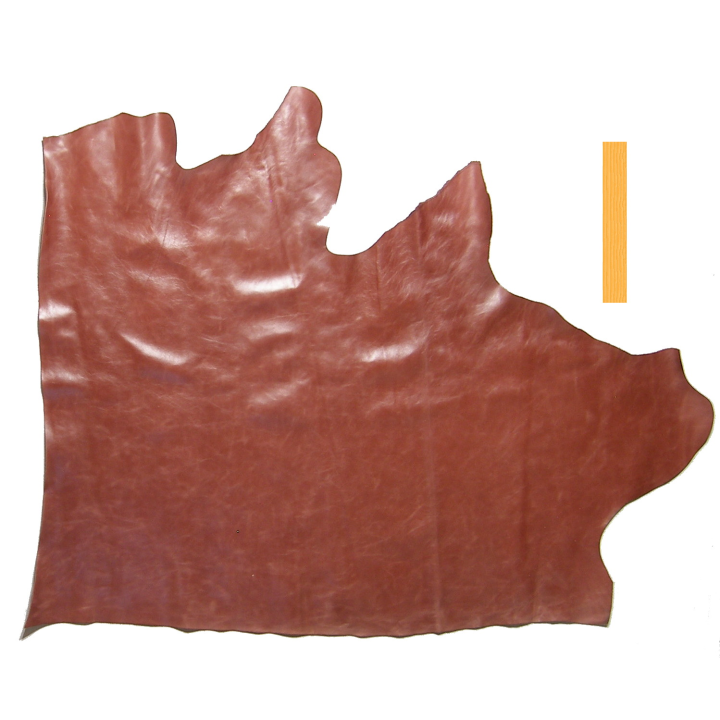 Peau Veau Bordeaux Marbré