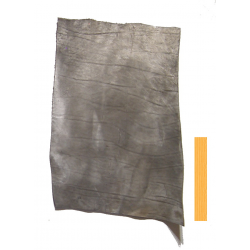 Collet de Vachette Noir Blanchi Vintage Tannage Végétal