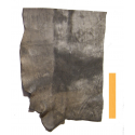 Collet de Vachette Noir Blanchi Vintage Tannage Végétal