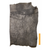 Collet de Vachette Noir Blanchi Vintage Tannage Végétal