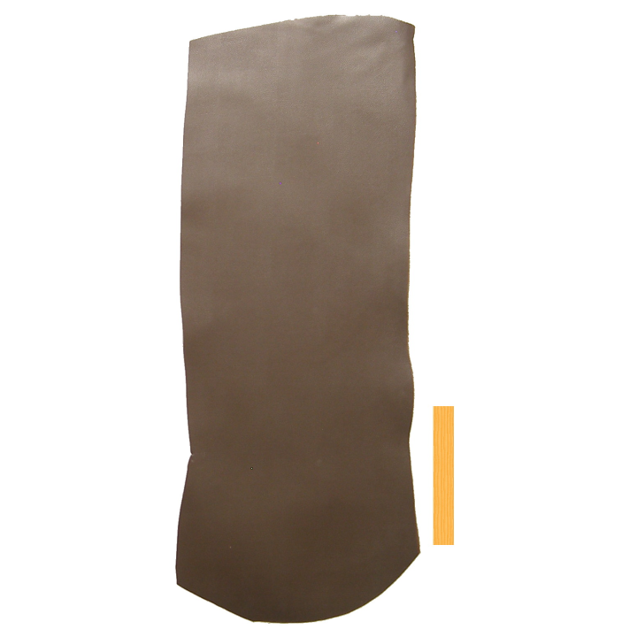 Peau de VAchette Marron enduit PU