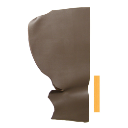 Peau de VAchette Marron enduit PU